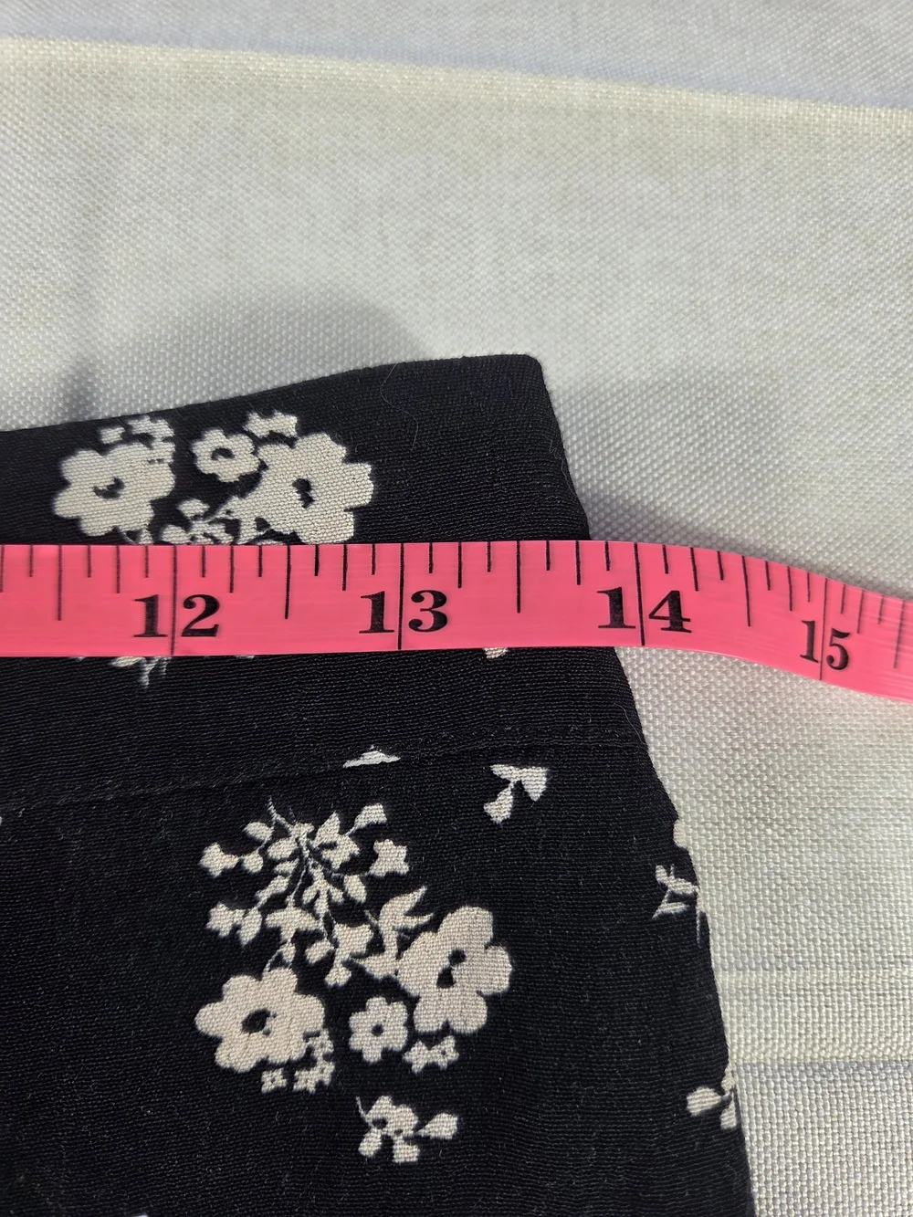 Free People Black Floral Ruffle Mini Skirt Size 4